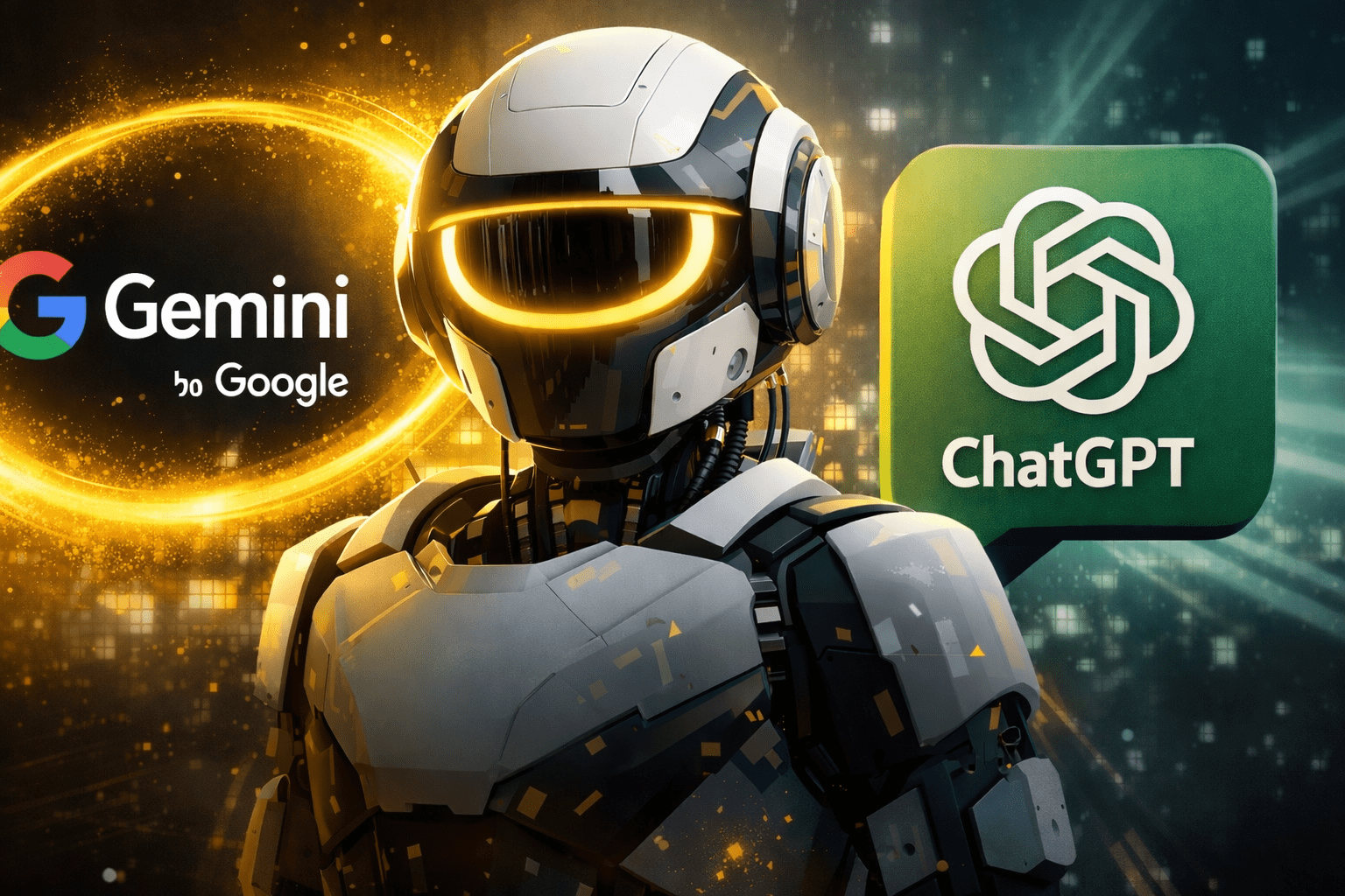 השוואה בין Gemini של Google ל-ChatGPT בתחום הבינה המלאכותית