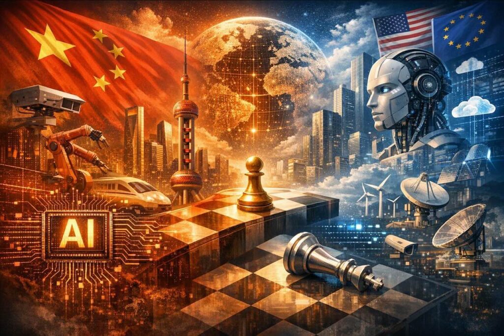 המאבק בין סין למערב על ההובלה בבינה מלאכותית