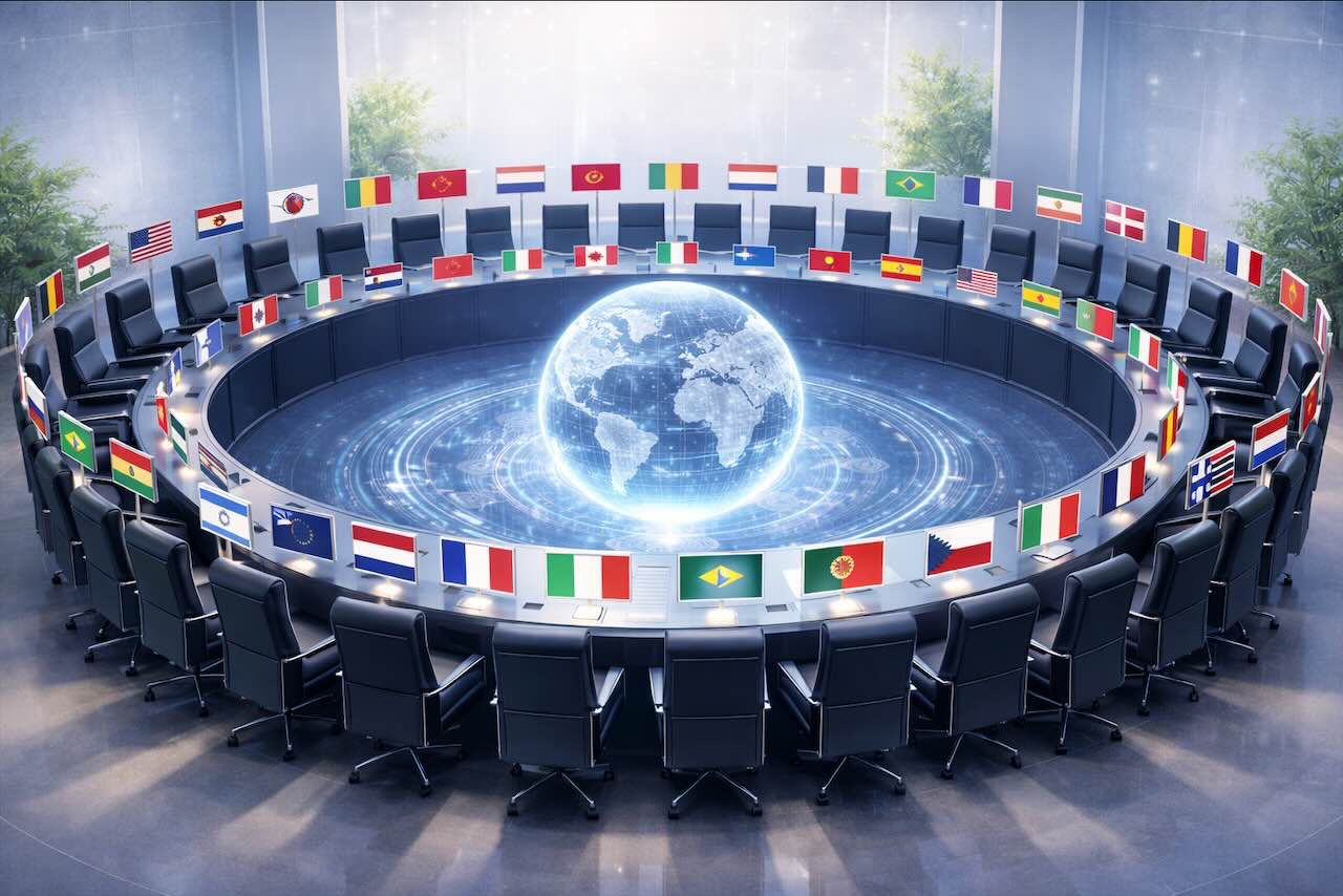 מפת העולם החדשה: דירוג 50 המדינות המובילות בבינה מלאכותית לשנת 2026, כולל ארה"ב, סין וישראל.