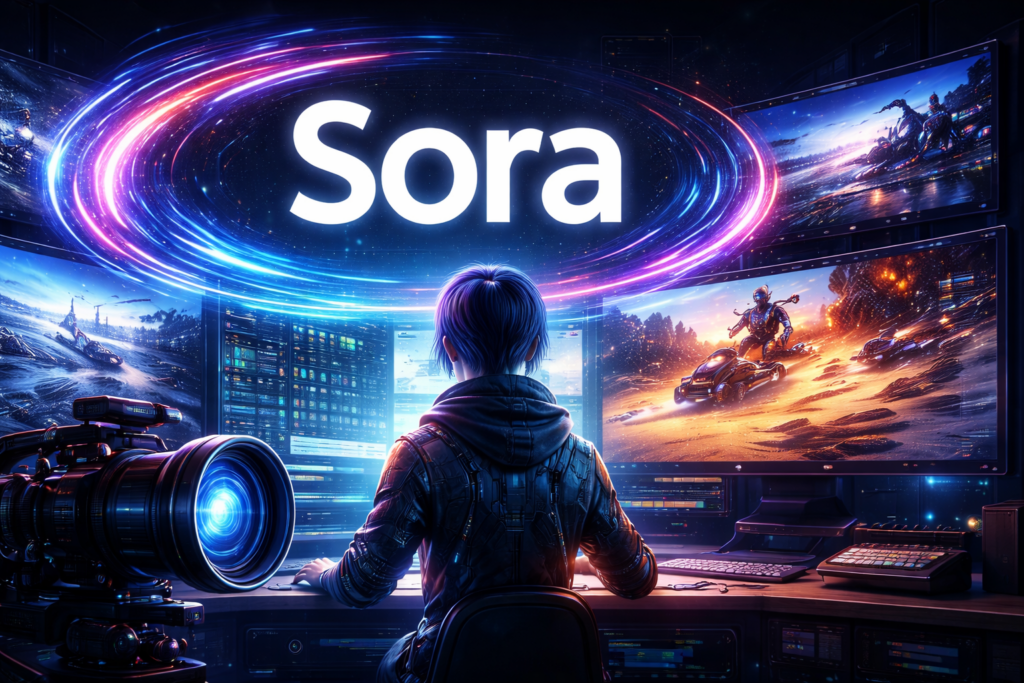 קירת Sora של OpenAI – יצירת וידאו בעזרת בינה מלאכותית