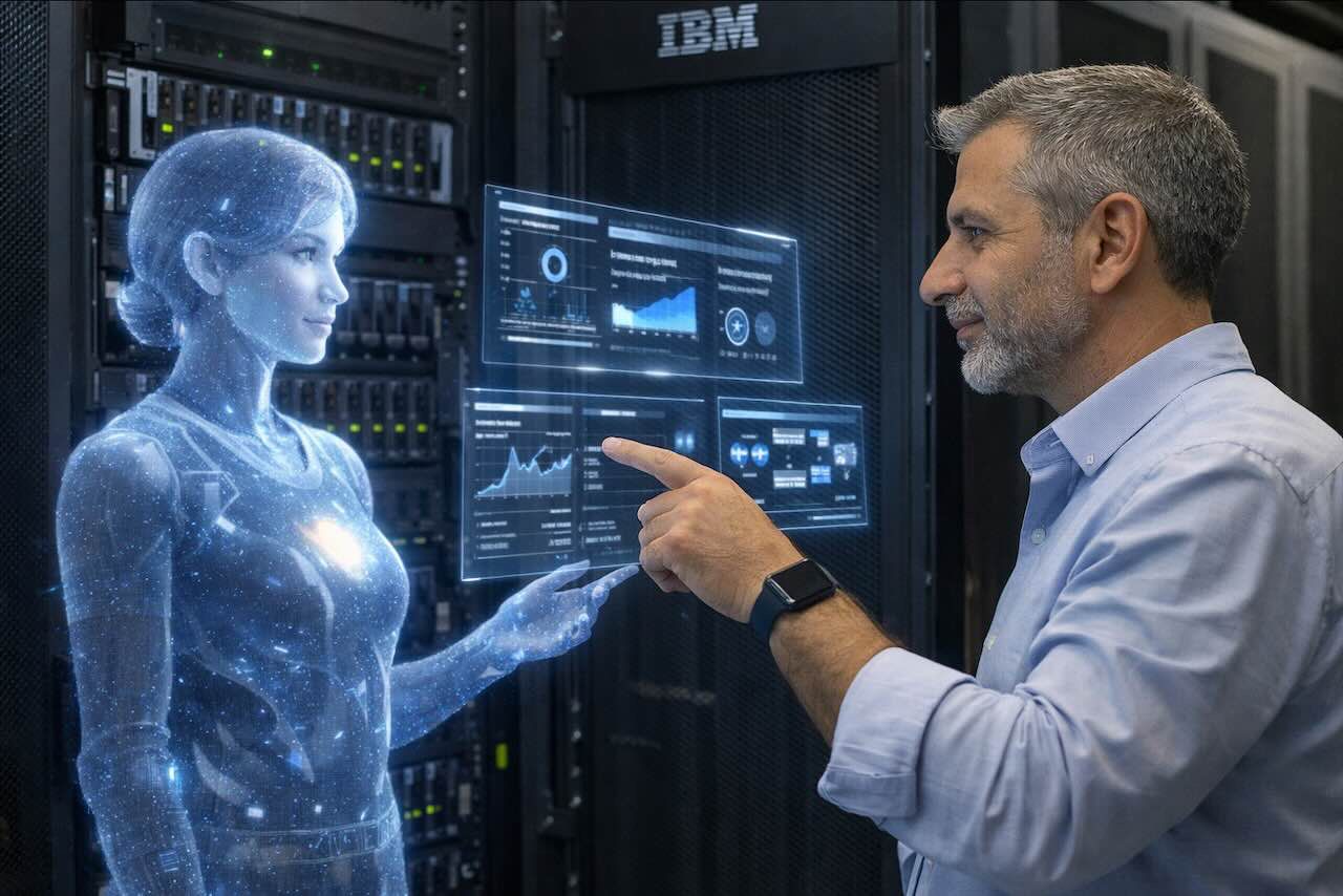 ערכת האחסון האוטונומית החדשה של IBM בחדר שרתים, המופעלת על ידי Agentic AI לזיהוי כופרה ותיקון תקלות