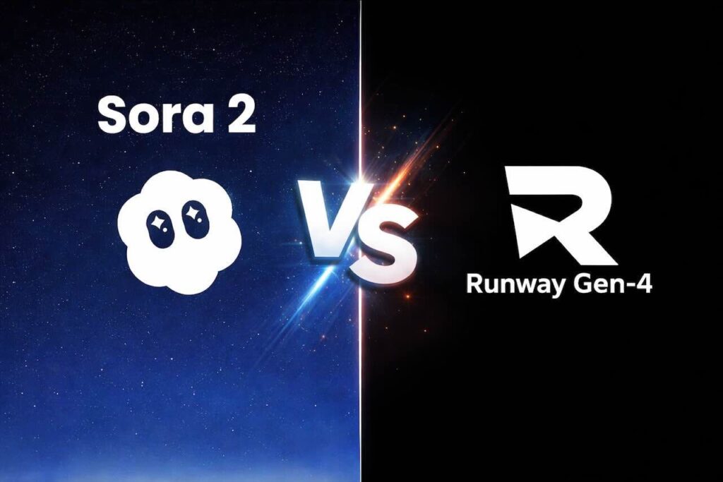 Sora 2 מול Runway Gen-4 – השוואת מודלי וידאו AI