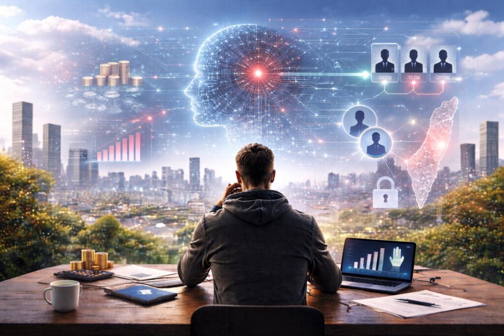 בינה מלאכותית ואלגוריתמים משפיעים על אשראי ועבודה בישראל – אילוסטרציה