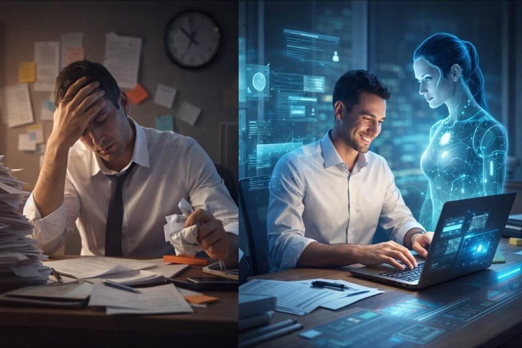 איך להשתמש בבינה מלאכותית כדי לחסוך שעות עבודה ולהגדיל פרודוקטיביות