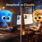 השוואה בין DeepSeek ל-Claude בעיצוב אנימציה המדגימה עבודה זולה מול עבודה פרימיום בבינה מלאכותית