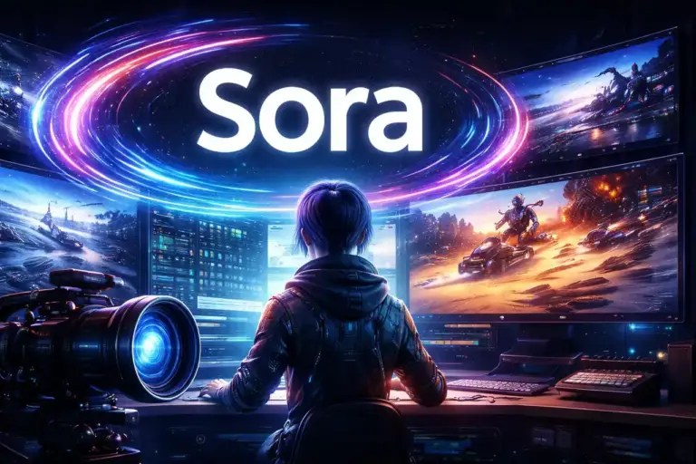 קירת Sora של OpenAI – יצירת וידאו בעזרת בינה מלאכותית